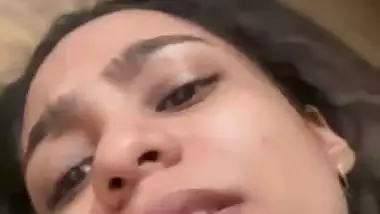 The girl shoots her desi pussy licking by her lover