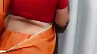 Man squeezes his big ass Bhabhi’s butt and boobs