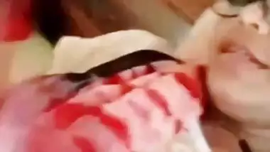 Innocent bhabhi boob show to ex-boyfriend viral MMS