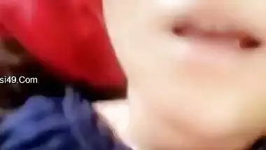 Today Exclusive- Horny Desi Bhabhi Showing Her Boobs And Wet Pussy Part 1