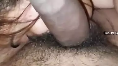 Horny Bhabhi Sucks Hubby Balls