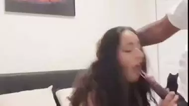 Hot Punjabi kudi fucks a black guy in NRI por