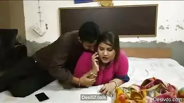 Desi aunty romance with husband best friend Part-1
