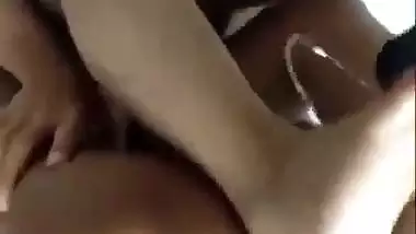 Perverted guy drills GF’s tight cunt in an Indian hard sex